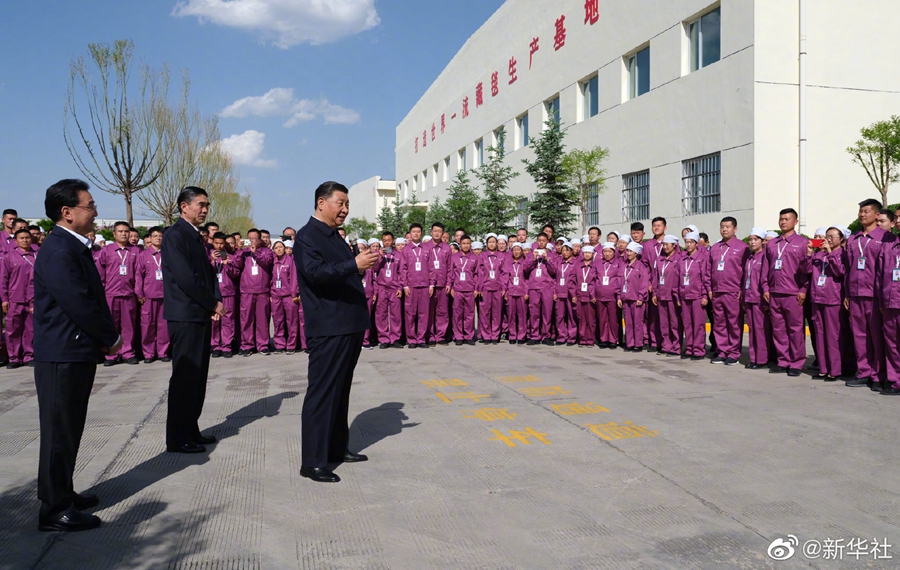 习近平赴青海考察调研