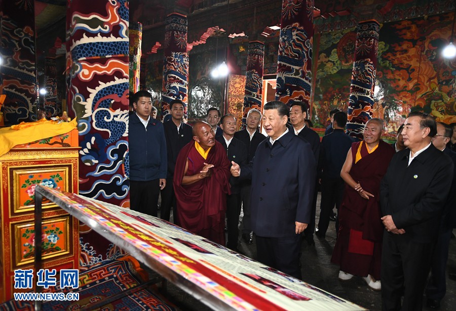 习近平在西藏考察时强调 全面贯彻新时代党的治藏方略 谱写雪域高原长治久安和高质量发展新篇章
